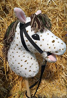 Hračky - Kôň na palici - Hobby Horse - Dotty - 15863614_