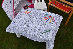 Úžitkový textil - Obrus na vymaľovanie LAMY - 15871183_