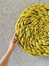 Kruhová tapiséria “Žlto-zelená”