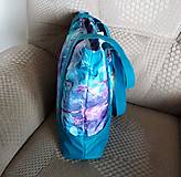 Nákupné tašky - Taška - kabelka - tyrkysovo ružová - 15870438_