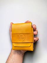 Peňaženky - No. 013 Minimal kožená peňaženka - 15870071_