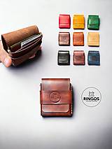 Peňaženky - No. 013 Minimal kožená peňaženka - 15870079_