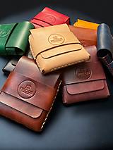 Peňaženky - No. 013 Minimal kožená peňaženka - 15870081_