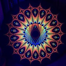 Obrazy - String art “The symbol of feminity” - 15871678_