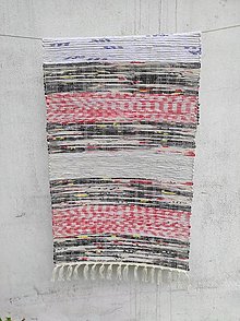 Úžitkový textil - Ručne tkaná štóla na stôl, obrus, prestieranie - 15874104_