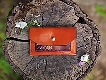 Peňaženky - Kožená peněženka SOPHIA mini+ klíčenka zdarma - 15873723_