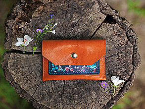 Peňaženky - Kožená peněženka SOPHIA mini+ klíčenka zdarma - 15873696_