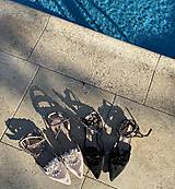 Ponožky, pančuchy, obuv - Sandalea Baleríny čierne - 15873944_