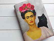 Papiernictvo - Obal na knihu Frida - nastavitelný - 15873015_