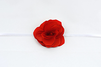 Náramky - Náramok červená ruža - 15876361_