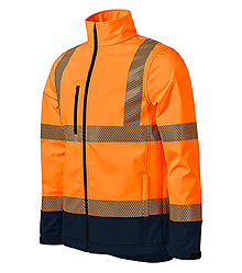 Polotovary - Unisex bunda HV DROP fluorescenčná oranžová 98 - 15877433_