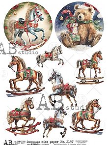 Papier - Ryžový papier 2147 AB/ A4 - 15880454_