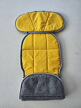 Textil - VLNIENKA DEKA a PRIKRÝVKA 100 % merino top super Bodka 2,5 MM žltá sýta - 15883260_
