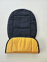 Textil - VLNIENKA DEKA a PRIKRÝVKA 100 % merino top super Bodka 2,5 MM žltá sýta - 15883262_