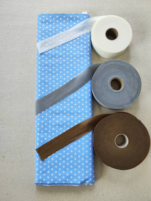 Textil - VLNIENKA DEKA a PRIKRÝVKA 100 % merino top super  Hviezdičky Bledomodré - 15882352_