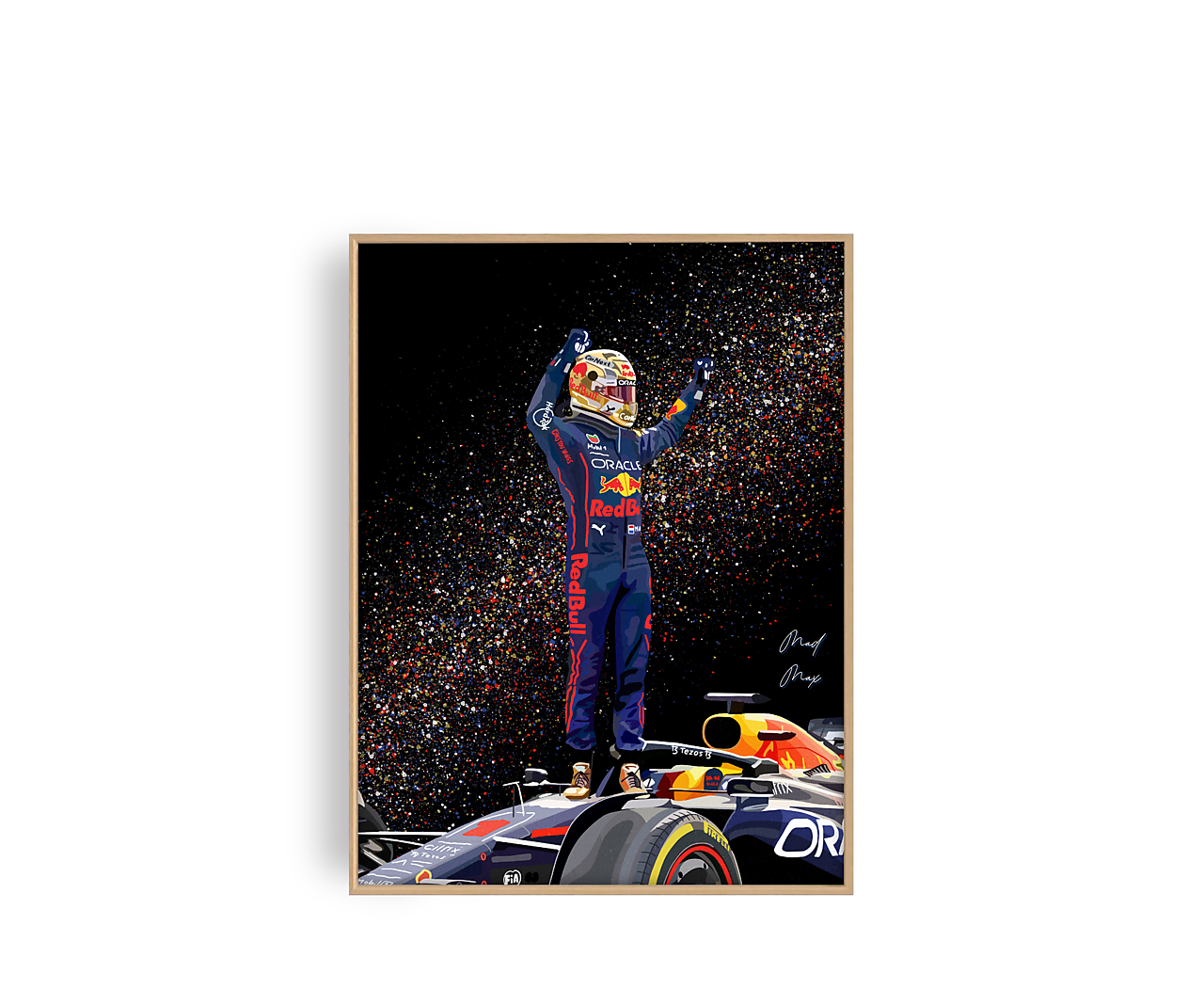 F1 Jezdci | Limitovaná edice (Černé pozadí)