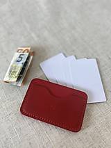 Peňaženky - Kožené púzdro na karty NO.1 - 15882792_