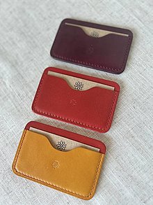 Peňaženky - Kožené púzdro na karty NO.1 - 15882812_