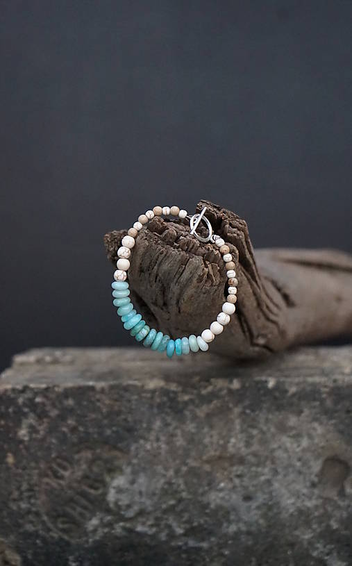 Náramky - Náramok z amazonitu - 15884972_