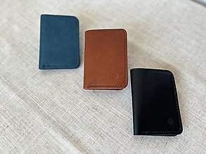 Peňaženky - Kožená peňaženka NO.1 - 15885413_