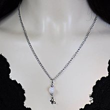Náhrdelníky - Nežné retiazkové náhrdelníky s minerálmi (ruženín) - 15887469_