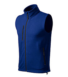 Polotovary - Unisex fleecová vesta EXIT kráľovská modrá 05 - 15886124_