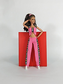 Hračky - Barbie športové nohavice tepláky č-10 - 15887952_
