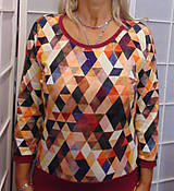 Topy, tričká, tielka - Tričko triangly XS - XXXL - 15888346_