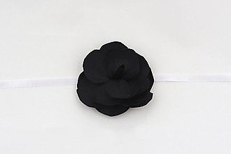 Náramky - Náramok čierna ruža - 15889569_