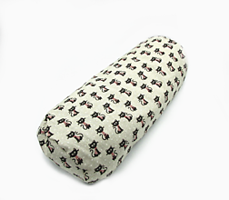 Úžitkový textil - Vankúš - šulec s pohánkovými šupkami Pruhovaná mačka - 15889467_