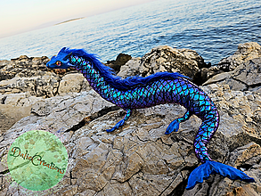 Hračky - Dirsa - Vodný Drak Serpent od DalieCreations svet drakov - 15892227_