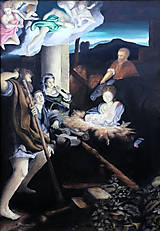 Obrazy - Reprodukcia - Antonio Allegri da Correggio - -,,svatá noc" 1529–1530 - 15891676_