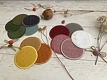 Úžitkový textil - Odličovacie kruhové tampóny - 15893834_