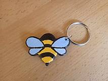 Kľúčenky - Kľúčenka včielka - 15893339_