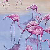 Grafika - Flamingos - grafika - 15896003_