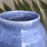 Dekorácie - Vázy na suché kvety / Dekoráciu (Váza - bledo modrá) - 15894889_