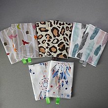 Detský textil - Ochranné návleky na nosič rôzne motívy - 15898096_