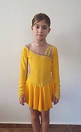 Detské oblečenie - Šaty na krasokorčuľovanie - 15896849_