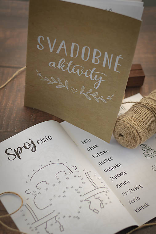 Papiernictvo - Svadobné AKTIVITY ❤ SKLADOM ihneď k odberu k odberu - 15896772_