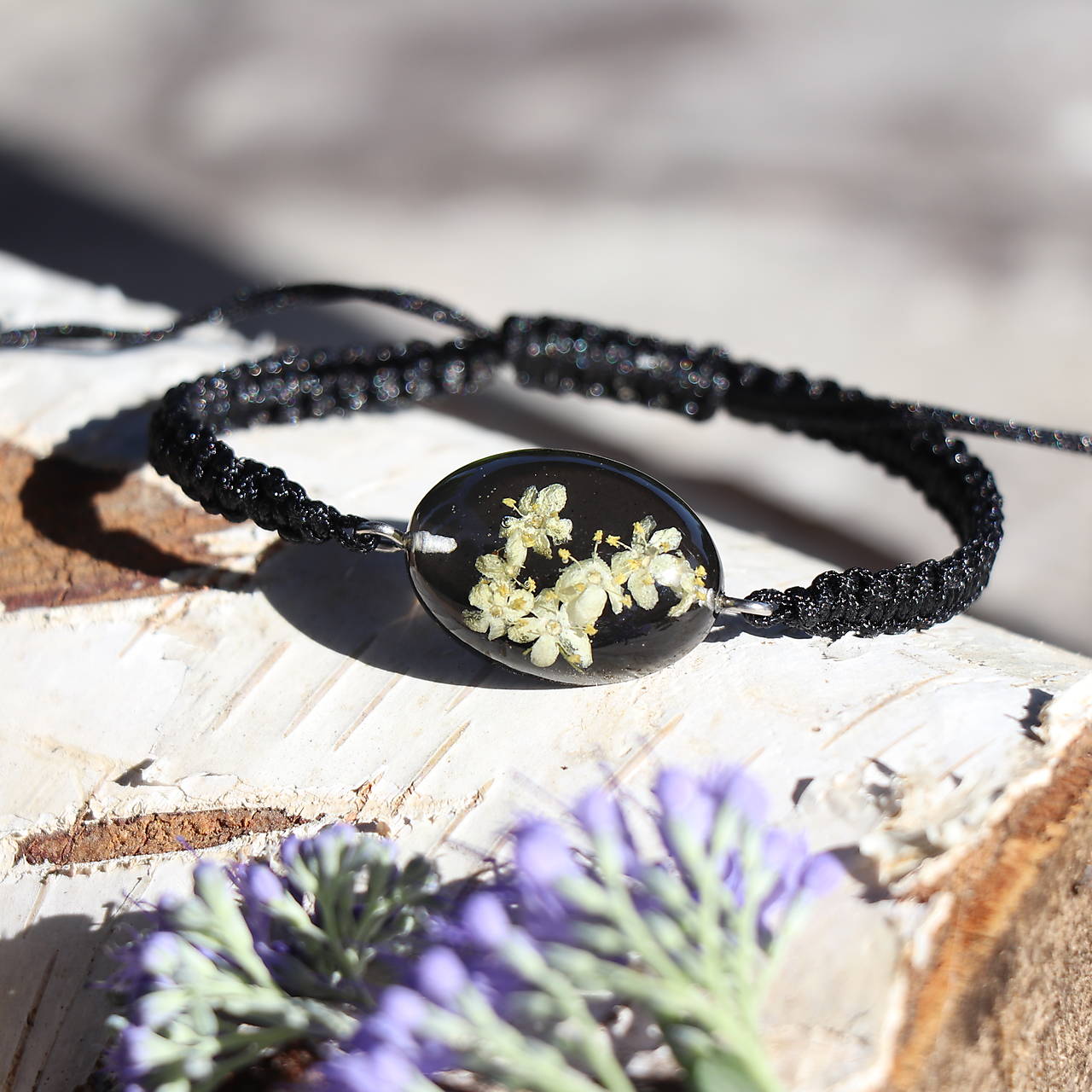 Oválny náramok Nočná baza