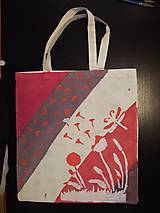 Nákupné tašky - taška maľovaná obojstranne - 15899037_
