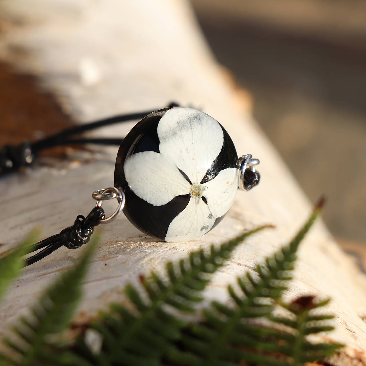 Náramok Nočná hortenzia