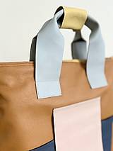 Batohy - COLORPACK kožený ruksak - 15904417_