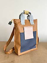 Batohy - COLORPACK kožený ruksak - 15904418_