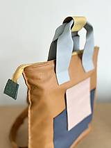 Batohy - COLORPACK kožený ruksak - 15904420_