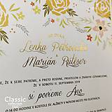 Papiernictvo - Luxusné svadobné oznámenia - 17343 - 15904117_