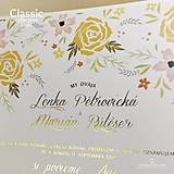 Papiernictvo - Luxusné svadobné oznámenia - 17343 - 15904128_