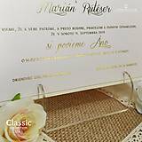 Papiernictvo - Luxusné svadobné oznámenia - 17343 - 15904129_
