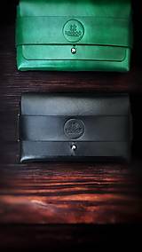 Peňaženky - No. 014 Minimal² kožená peňaženka na hotovosť, karty a mince - 15904755_