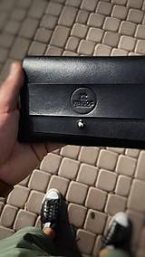 Peňaženky - No. 014 Minimal² kožená peňaženka na hotovosť, karty a mince - 15904757_
